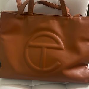 Telfar Brown Medium bag 2021 drop